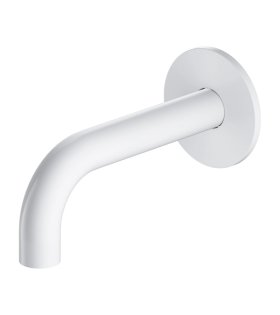 Pipa cada Omnires Y 16 cm, alb mat