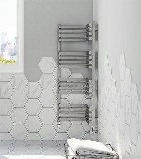 Полотенцесушитель водяной INCORNER, 735x350, Diamond Silver