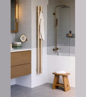 Radiator Terma ROLO HANGER, 1800x95 mm, Champagne 