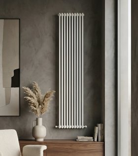 Радиатор водяной Antrax AV 25s, 1800x368 мм, белый 