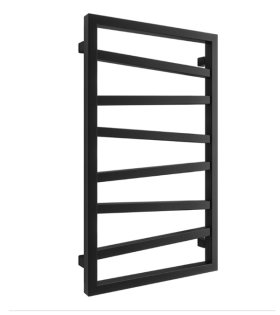 Полотенцесушитель водяной Terma ZIG, 858x500 мм, черный матовый