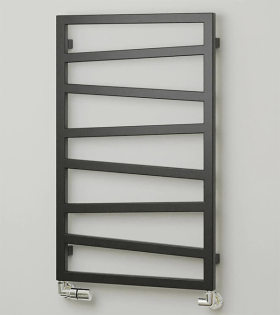 Uscator pentru prosoape Zigzag, 835x500, Metallic Black