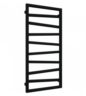 Uscator pentru prosoape Zigzag, 1070x500, negru mat