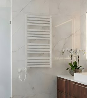 Uscator pentru prosoape electric M01 960х400mm, alb