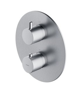 Baterie termostatică încorporată Omnires Y, nichel