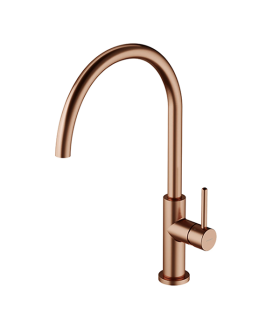 Baterie pentru bucătărie OMNIRES Y, cupru periat