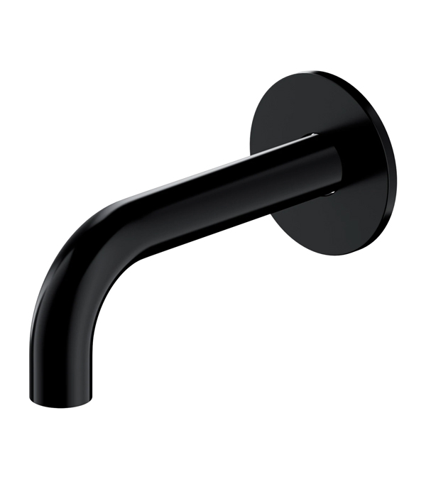Pipa cada Omnires Y 16 cm, negru mat