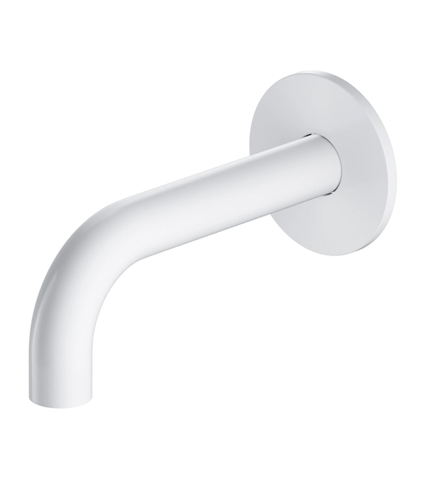 Pipa cada Omnires Y 16 cm, alb mat