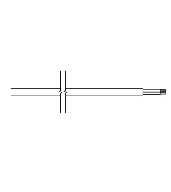 ONE-K Încălzitor electric 600W, 30x30mm, mont. asc., alb mat