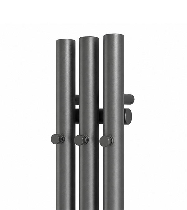Радиатор Terma ROLO HANGER, 1800x150 мм, Metallic Grey