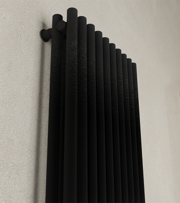 Радиатор Terma Tune VWD, 1800x490 мм, Heban