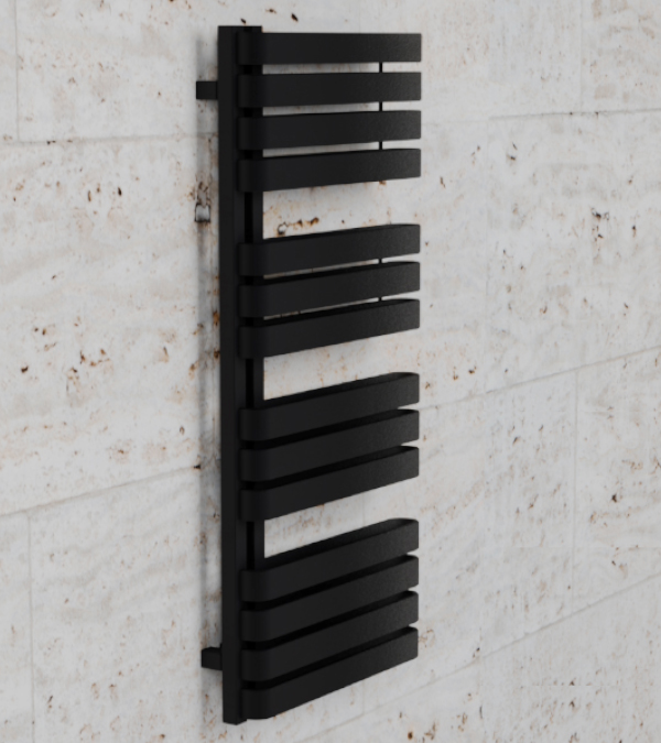 Uscator pentru prosoape Terma Warp S, 1110х500, Heban