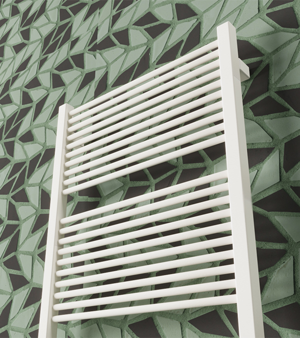 Uscator pentru prosoape electric MIKE, 1035x530 mm, Blush