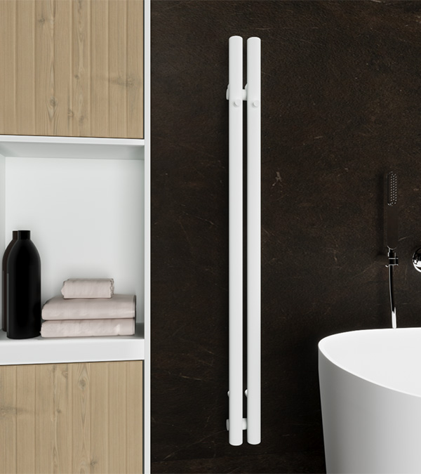 Radiator electic ROLO HANGER E, 1200x95 mm, alb