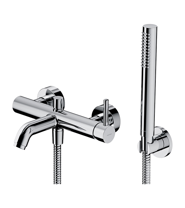 Смеситель для ванны с душевым комплектом Omnires Y, хром