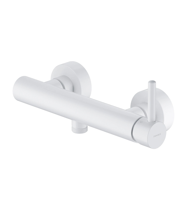 Смеситель для душа Omnires Y, белый матовый
